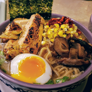 some homemade ramen